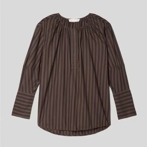 NWT {Everlane} Silky Cotton Balloon Top